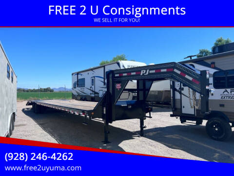 2022 PJ TRAILER for sale at FREE 2 U Consignments in Yuma AZ