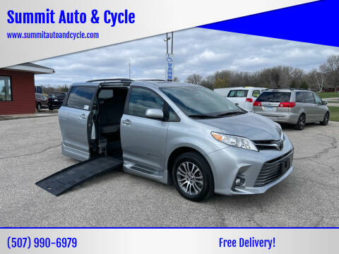 2020 Toyota Sienna for sale at Summit Auto & Cycle in Zumbrota MN