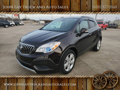 2015 Buick Encore for sale at John Lay Truck and Auto Sales in Independence KS