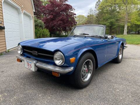 1976 Triumph TR6 for sale at The Car Store in Milford MA