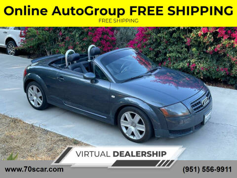 2003 Audi TT for sale at Car Group       FREE SHIPPING in Riverside CA
