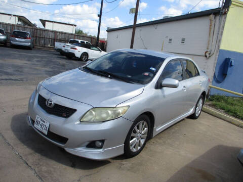 2009 Toyota Corolla for sale at Metroplex Motors Inc. in Houston TX