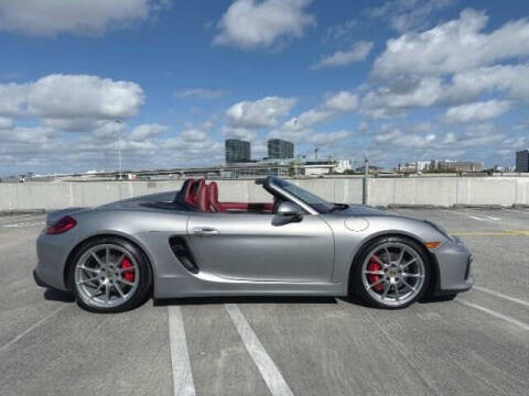 2016 Porsche Boxster Spyder