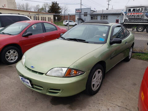 2002 Chevrolet Cavalier for sale at New Start Motors LLC - Crawfordsville in Crawfordsville IN