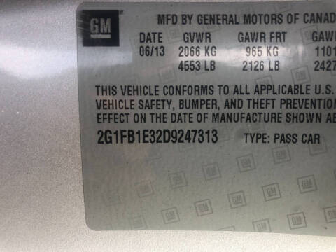 2013 Chevrolet Camaro LT