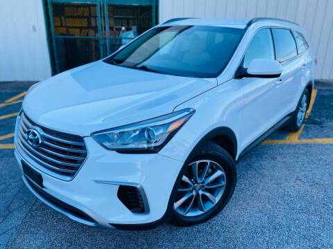 2017 Hyundai Santa Fe for sale at powerful cars auto group llc in Houston TX