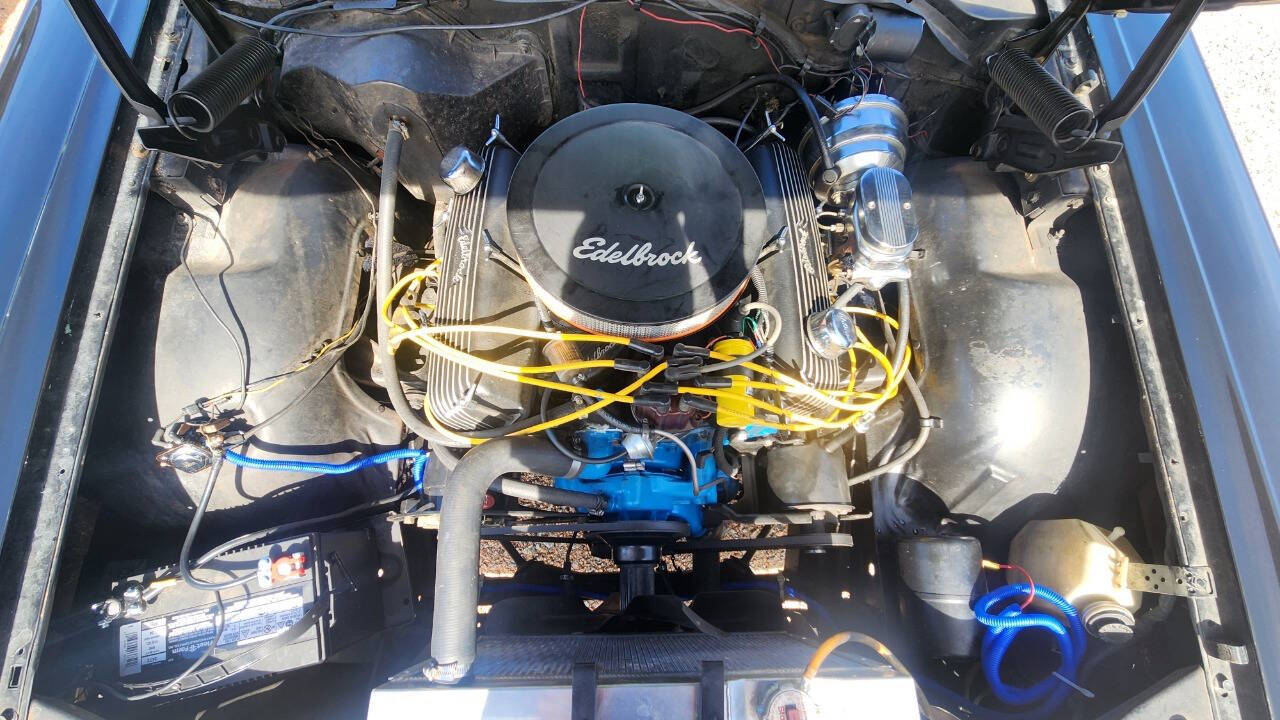 Black 1965 Ford Galaxie 500 Convertible 27