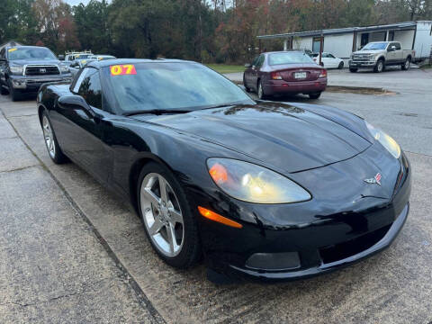 2007 Chevrolet Corvette for sale at AUTO WOODLANDS in Magnolia TX