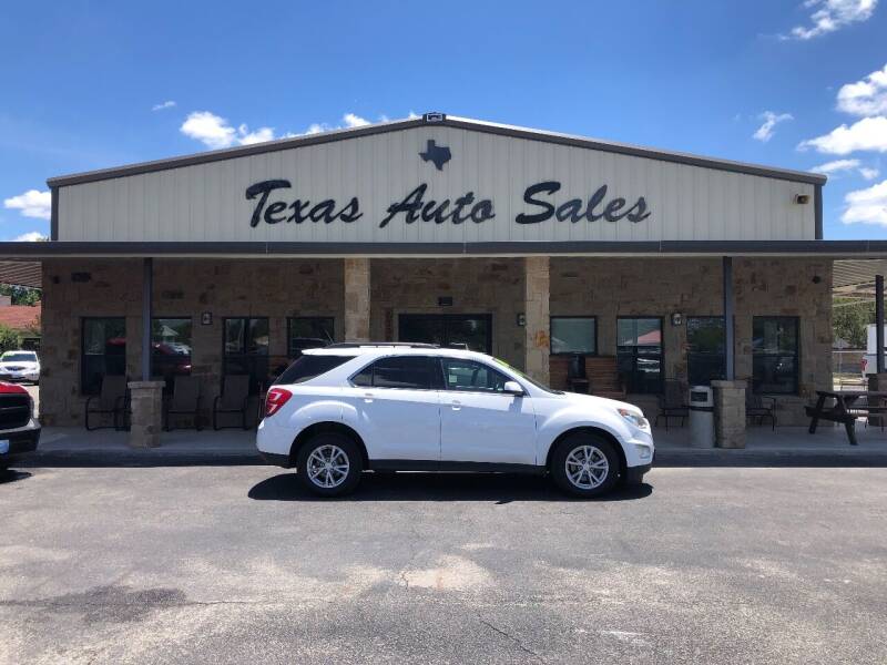 2016 Chevrolet Equinox for sale at Texas Auto Sales in San Antonio TX