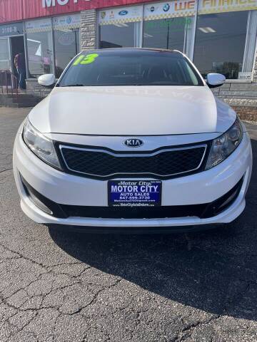 2013 Kia Optima for sale at MOTOR CITY AUTO BROKER in Waukegan IL