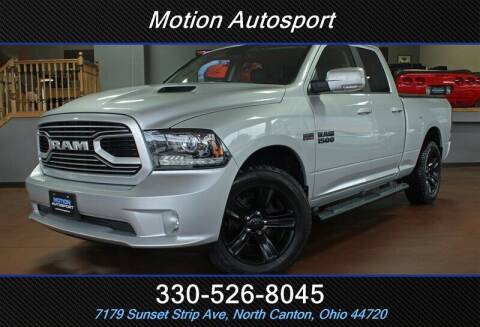 2018 RAM Ram Pickup 1500 for sale at Motion Auto Sport in North Canton OH