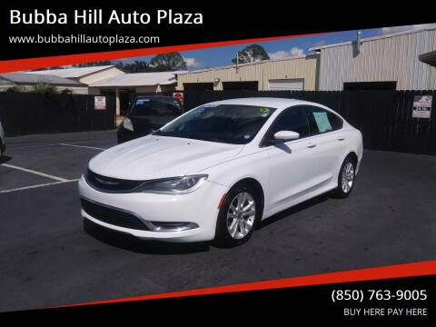 2016 Chrysler 200 for sale at Bubba Hill Auto Plaza in Panama City FL