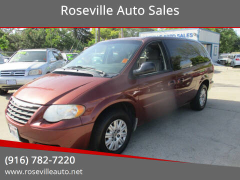 2007 Chrysler Town and Country for sale at Roseville Auto Sales in Roseville CA