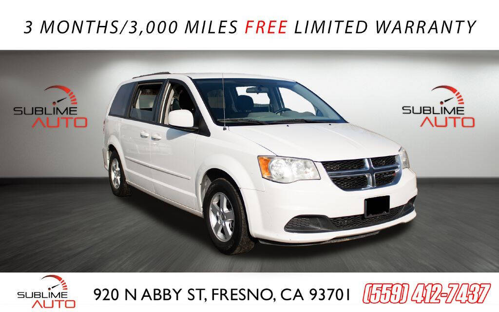 2012 Dodge Grand Caravan for sale at SUBLIME AUTO in Fresno, CA