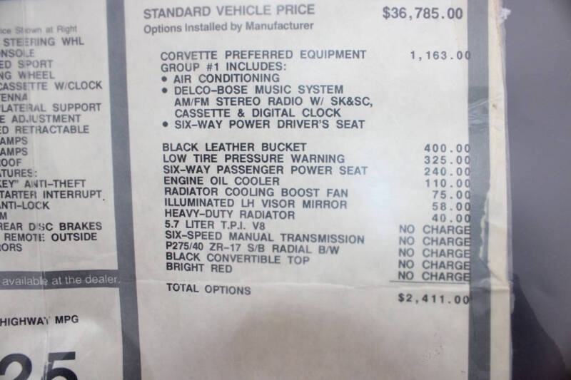 1989 Chevrolet Corvette
