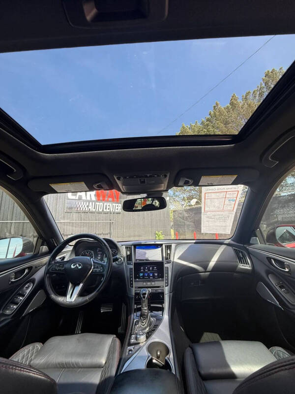 2018 Infiniti Q50 Red Sport 400