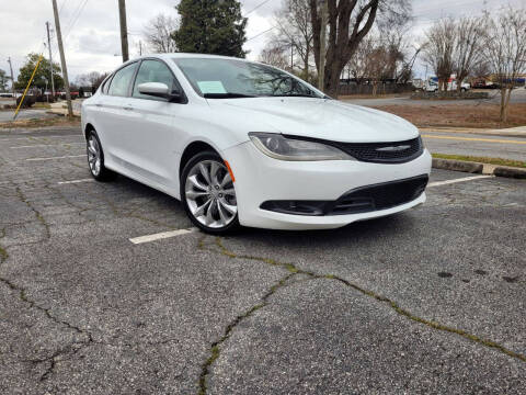 2015 Chrysler 200 for sale at CORTEZ AUTO SALES INC in Marietta GA