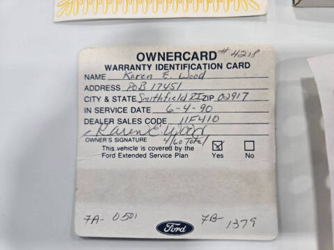 1990 Ford Mustang LX 5.0