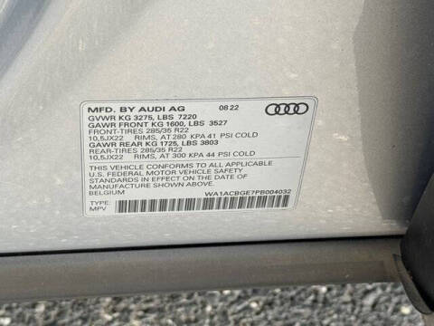 2023 Audi e-tron S quattro Premium Plus