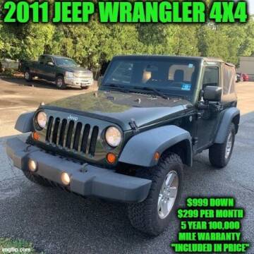 2011 Jeep Wrangler for sale at D&D Auto Sales, LLC in Rowley MA