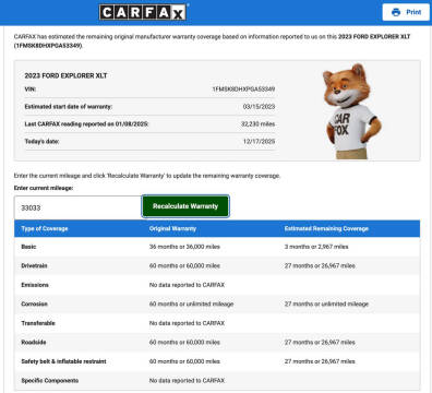 2023 Ford Explorer XLT