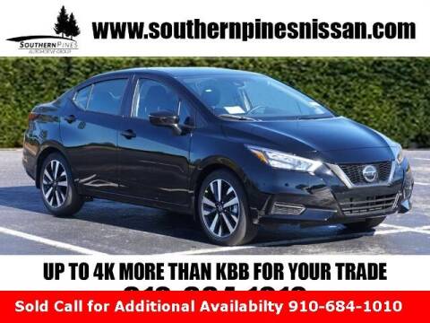 2022 Nissan Versa for sale at PHIL SMITH AUTOMOTIVE GROUP - Pinehurst Nissan Kia in Southern Pines NC