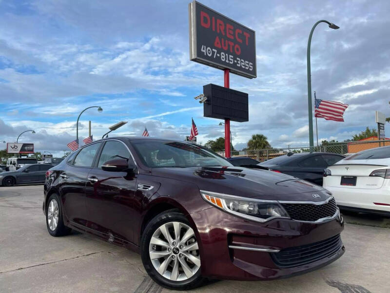 2017 Kia Optima for sale at Direct Auto in Orlando FL