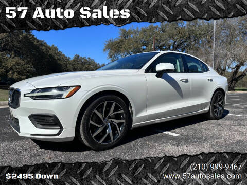 2020 Volvo S60 for sale at 57 Auto Sales in San Antonio TX