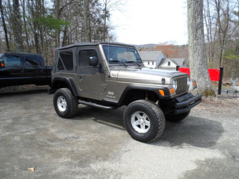 2003 Jeep Wrangler for sale at Fox Motors in Hampden MA