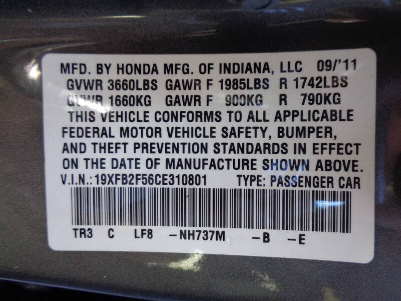2012 Honda Civic LX