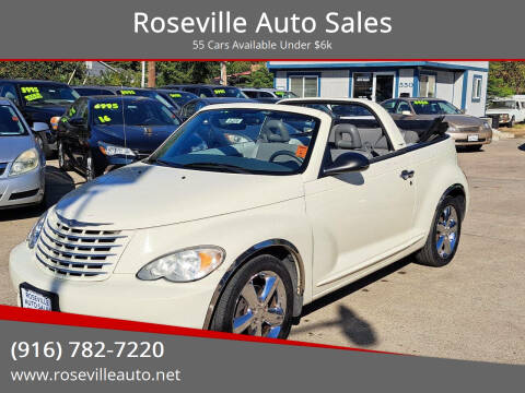 2007 Chrysler PT Cruiser for sale at Roseville Auto Sales in Roseville CA