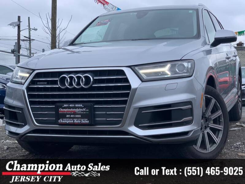 2018 Audi Q7 for sale at CHAMPION AUTO SALES OF JERSEY CITY in Jersey City NJ