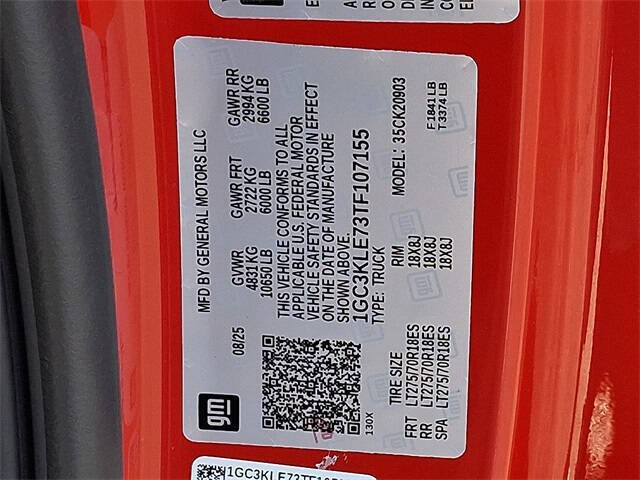 2026 Chevrolet Silverado 2500HD Work Truck