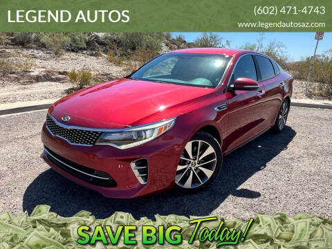 2016 Kia Optima for sale at LEGEND AUTOS in Phoenix AZ