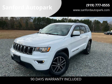 2018 Jeep Grand Cherokee for sale at Sanford Autopark in Sanford NC