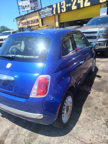 2012 FIAT 500 Lounge