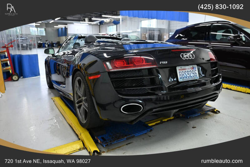 2011 Audi R8 5.2 quattro Spyder