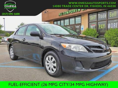 2011 Toyota Corolla for sale at Omega Autosports of Fishers in Fishers IN