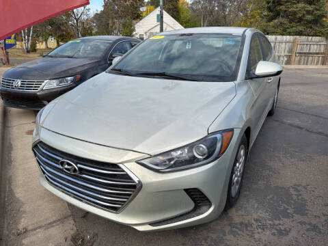 2017 Hyundai Elantra for sale at GoldenGate Auto Sales LLC in Crystal MN