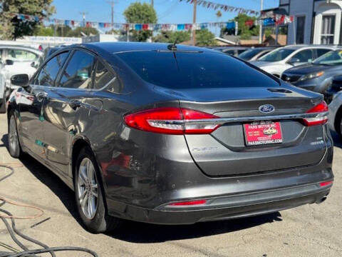 2018 Ford Fusion Hybrid SE