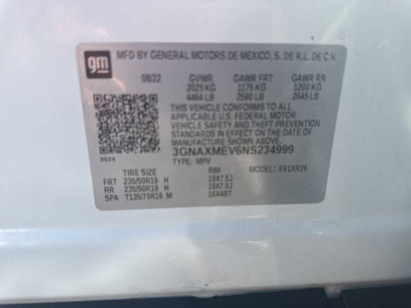 2022 Chevrolet Equinox RS