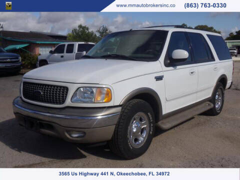 2000 Ford Expedition for sale at M & M AUTO BROKERS INC in Okeechobee FL