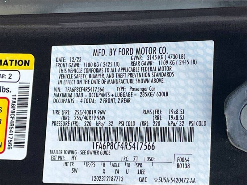 2024 Ford Mustang GT Premium