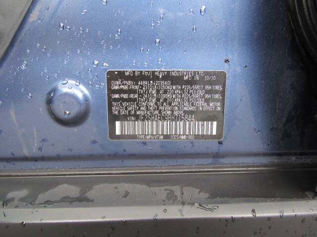 2011 Subaru Forester 2.5X Limited