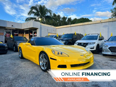 2009 Chevrolet Corvette for sale at Global Auto Sales USA in Miami FL