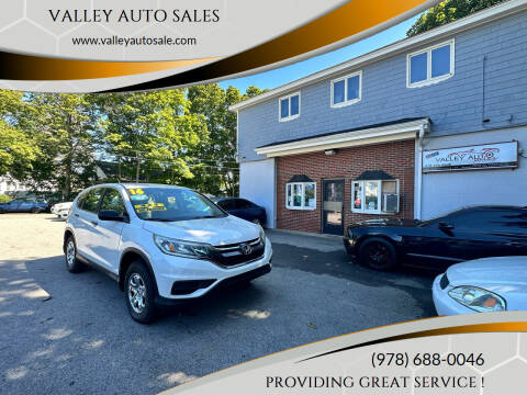 2016 Honda CR-V for sale at VALLEY AUTO SALES in Methuen MA