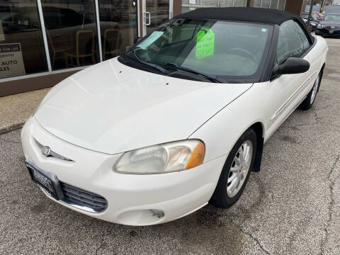 2001 Chrysler Sebring for sale at Arko Auto Sales in Eastlake OH