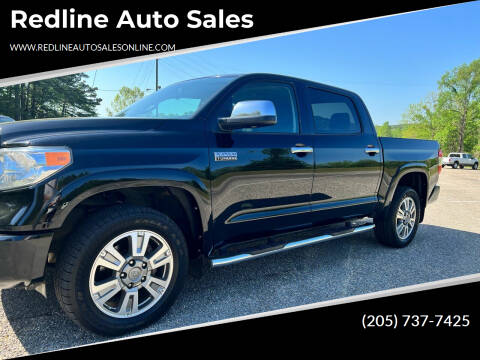 2014 Toyota Tundra for sale at Redline Auto Sales in Northport AL