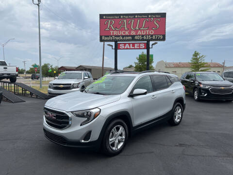 2018 GMC Terrain for sale at RAUL'S TRUCK & AUTO SALES, INC in Oklahoma City OK