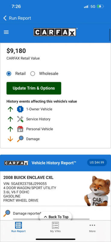 2008 Buick Enclave CXL